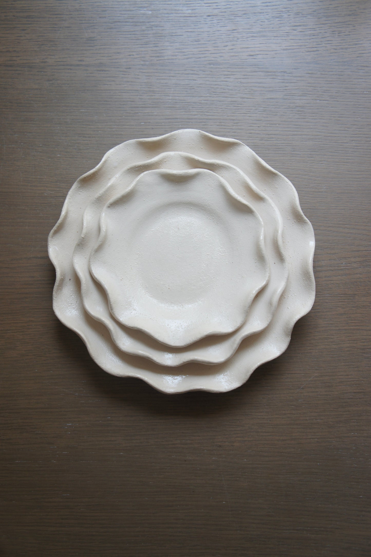 Flower Serving Plates Set